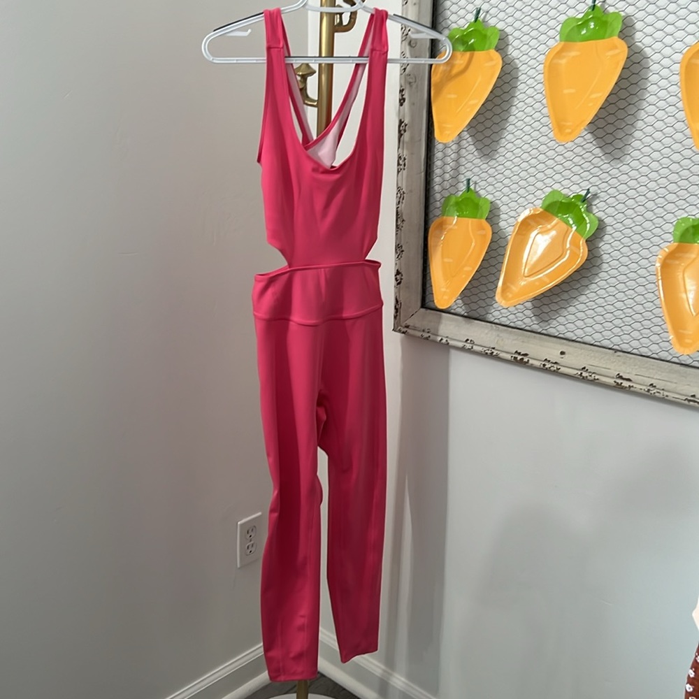 •nwot Free People Movement Back It Up Onesie Women Small - Picture 3 of 6